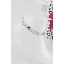 By Zeyna Aksesuar Kadın 316 L Kararmaz Anti Alerjenik Çelik Halhal ZY00022