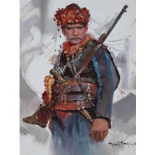 Womb Hobby Efe Sayılarla Boyama Seti  (Tuvale Gerili)