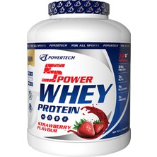 Powertech Nutrition 5power Whey Protein Tozu Çilek Aromalı 2160 gr 72 Servis