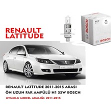 Bosch Renault Latitude 2011-2015 Ön Kısa Far Ampülü Bosch H7 55W