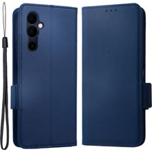 Hello-U Tecno Pova Neo 2 Litchi Doku Cüzdan Pu Deri Darbeye Dayanıklı Flip Telefon Kılıfı ile Askı (Yurt Dışından)