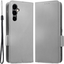 Hello-U Tecno Pova Neo 2 Litchi Doku Cüzdan Pu Deri Darbeye Dayanıklı Flip Telefon Kılıfı ile Askı (Yurt Dışından)