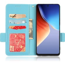 Hello-U Tecno Camon 19 4g Darbeye Dayanıklı Pu Deri Telefon Cüzdan Standı Kılıf (Yurt Dışından)