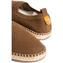 Yula Fashion Shoes Espadrıl Ayakkabı-Kahverengi-36