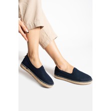 Yula Fashion Shoes Espadrıl Ayakkabı-Lacivert-36