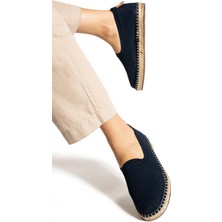 Yula Fashion Shoes Espadrıl Ayakkabı-Lacivert-36