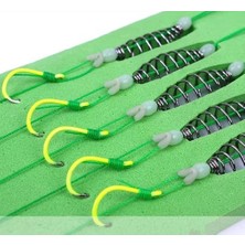 Megsaydin 5 Li Paket Yaylı Avcı Hazır Sazan Takımı- Fosforlu