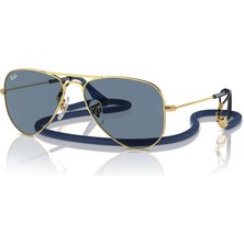 Ray-Ban Junior Rj 9506S 223/1U 52 Ray-Ban Junior Çocuk Junıor Avıator Güneş Gözlüğü