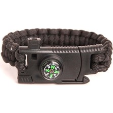 Evasist Paracord Survival Bileklik Bıçak Pusula Magnezyum ve Ikaz Düdüğü