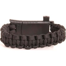 Evasist Paracord Survival Bileklik Bıçak Pusula Magnezyum ve Ikaz Düdüğü