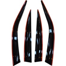 Balp Opel Combo Kırmızı Kromlu Cam Rüzgarlığı 2012-2018 Arası