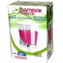 Zambak Plastik Zambak Sivi Sabunluk 100 ml ZP-181