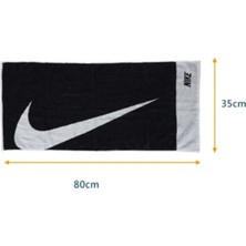 Nike Jacquard Medium Unisex Beyaz Antrenman Havlu N.100.1539.189.MD