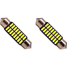 Fardoktoru 36MM Beyaz 16 Smd Sofit Oto LED Ampulü