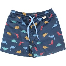 Miela Kids Uv Korumalı Dinoland Midnight Şort Mayo