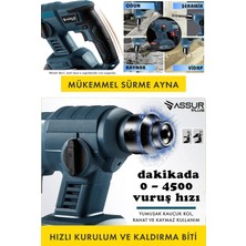 Assur Plus Gb-13 Lion Şarjlı Kırıcı Delici Hilti + Vidalama Özelliği