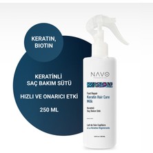 Navo Keratin&Biotin Hızlı Onarıcı Ve Dökülme Önleyici Saç Bakım Sütü