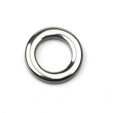 Seoul 20 Adet Paslanmaz Çelik 9 Mm/6 MM,NO:5-181 kg (400  Lbs) Çeker, Solid (Kapalı) Ring,halka