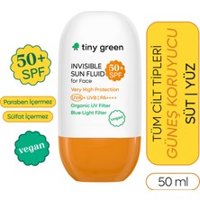 Tiny Green Yetişkin Güneş Sütü Spf 50+ Yüz İçin 50 ml