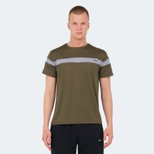 Slazenger OMIQ IN Erkek Tişört Haki
