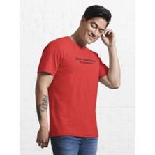 Otuz5 Dont Talk To Me Baskılı Bisiklet Yaka T-Shirt