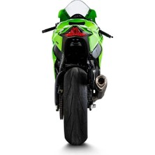 Akrapovic S-K10SO28-ASZTBL Kawasakı Nınja ZX-10R - ZX10RR (21-24) Slıp-On Lıne (Tıtanıum) Egzoz