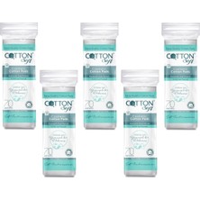Cotton Soft Cottonsoft Makyaj Temizleme Pedi %100 Saf Pamuk 70 Adet (5'li Set)