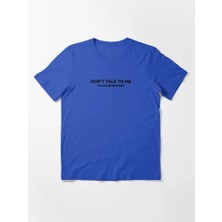 Otuz5 Dont Talk To Me Baskılı Bisiklet Yaka T-Shirt