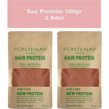 Fontenay Saç Bakım Proteini / Hair Protein Yıpranmaya Karşı Özel Ürün 100gr 2'Li Set