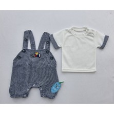 Sweet Cotton Salopet + T-Shirt Bebek Takim