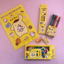 Syn İletişim Pompompurin Sanrio Boyama Kırtasiye Seti