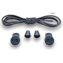 Mawrond Yuvarlak, Akıllı, Kilitle, Tak-Bırak, Elastik Bot, Spor Ayakkabı Bağcığı, 100 Cm, 1 Çift