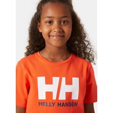 Helly Hansen Jr Logo Çocuk Kısa Kollu T-Shirt