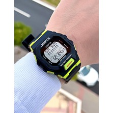 Joefox G-Shock Kasa Beyaz/siyah Digital 5 Atm Suya Dayanıklı 2 Yıl Garantili Spor Kol Saati J-GS03