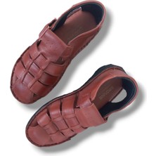 Growish GR0168 Deri Erkek Sandalet