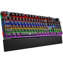 Dragos Natus Red Switch Rainbow Makro Gaming Klavye