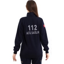 Bilenn Tekstil 112 Sweatshirt Kışlık Unisex Balıkçı Yaka - Lacivert