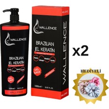 Wallence Dolgunluk Veren Brezılıan Jel Keratin 1000 Ml X 2 Adet