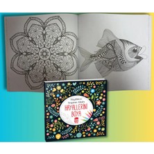 Ema Kitap Mandala Boyama Seti 36'lı Boya Kalemi Seti 5 Parça