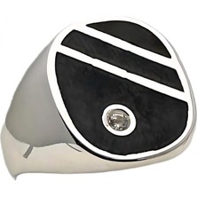 Gevherans Zirkon Taşlı Mineli Gümüş Yüzük 240053211G13Y