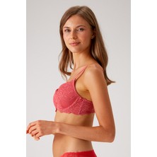 Pierre Cardin 6215 Rome Balenli Soft Push Up Dantelli Sütyen