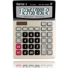 Karce-X KC-1210V Masaüstü 12 Hane Hesap Makinası