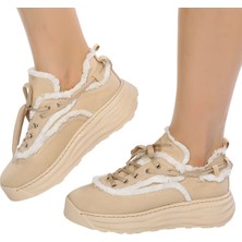 Veform Hafif Ve Rahat Tabanlı Günlük Şık Ve Spor Kadın Ayakkabı Kot Malzeme Fv1508Fv