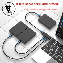 Qozie 3in1 USB 3.0 Alüminyum Yüksek Hızlı USB Çoklayıcı