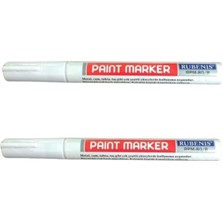 rubenis Paint Markör Beyaz 2 Adet