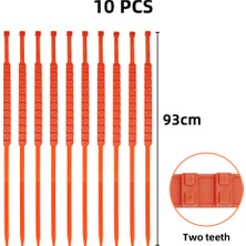 Cdwishbest 10 Adet B Tipi Ar Kış Lastiği Tekerlek Kar Arabası Lastiği Kaymaz Zincirler Lastik Kablo Kemeri Dış Mekan Aracı Acil Durum Kar Lastiği Zinciri (Yurt Dışından)