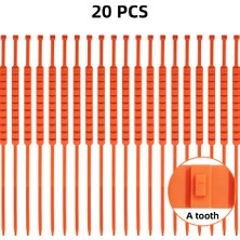 Cdwishbest 0.9cm Genişlik 20 Adet Adet Araba Kış Lastiği Tekerlekler Kar Zincirleri Lastik Kaymaz Çıkarılabilir Lastik Kablo Kemeri Acil Kar Zincirleri (Yurt Dışından)