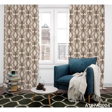 A2ZTR Dijital Baskılı Fon Perde Iki Kanat