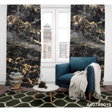 A2ZTR Dijital Baskılı Fon Perde Iki Kanat