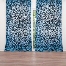 A2ZTR Dijital Baskılı Fon Perde Iki Kanat